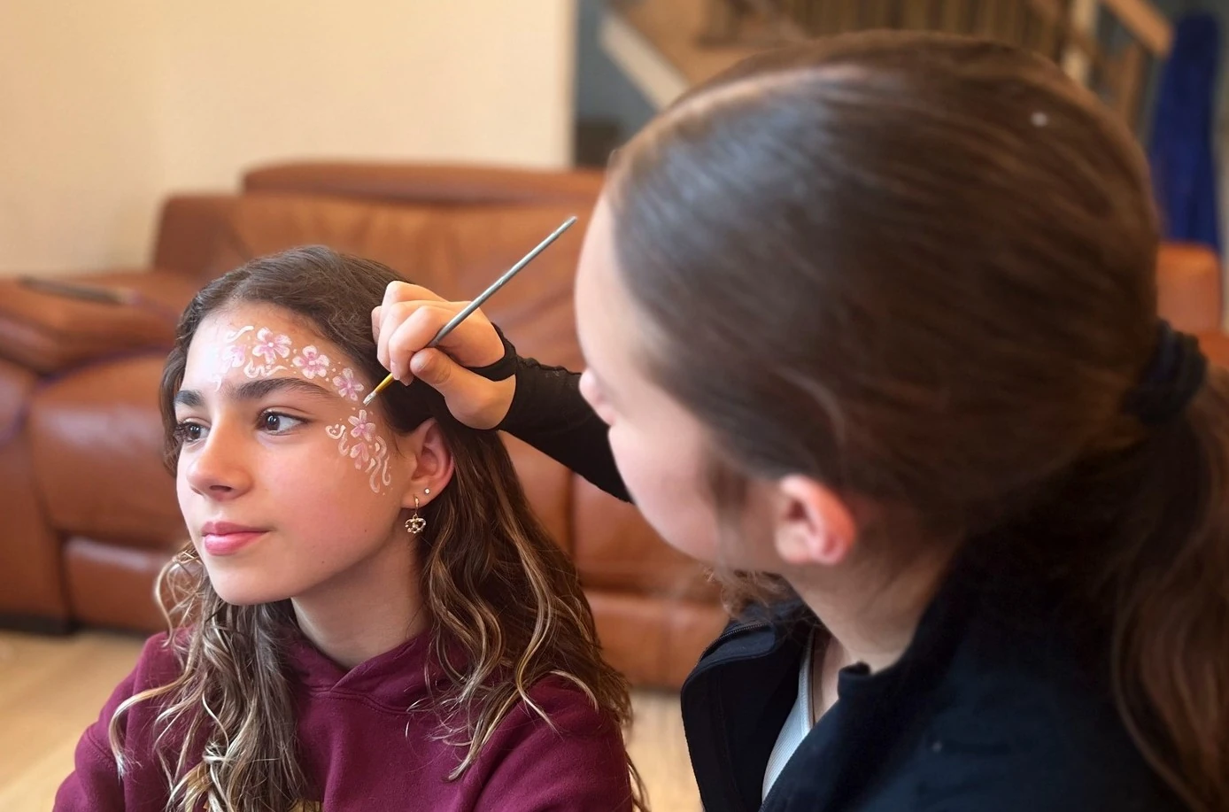 Face painting duo